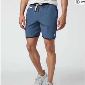 Vuori Banks Shorts - Men's 7" Inseam Size XL Azule